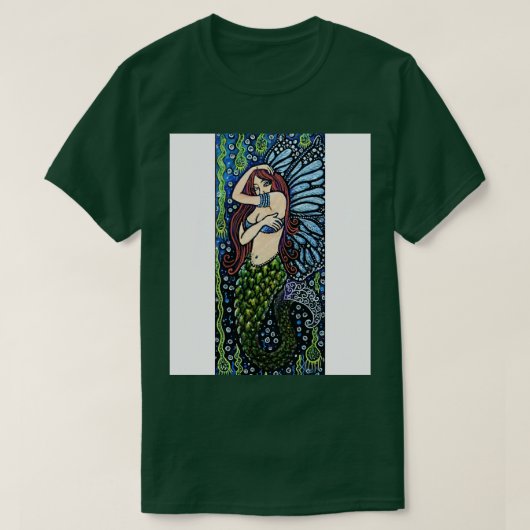 Deep Zee Mermaid T-shirt (Design voorkant)