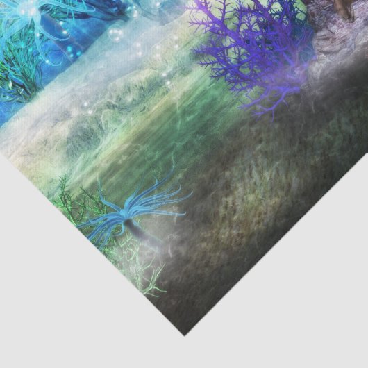 Deep Zee Mermaid Tissuepapier (Detail)