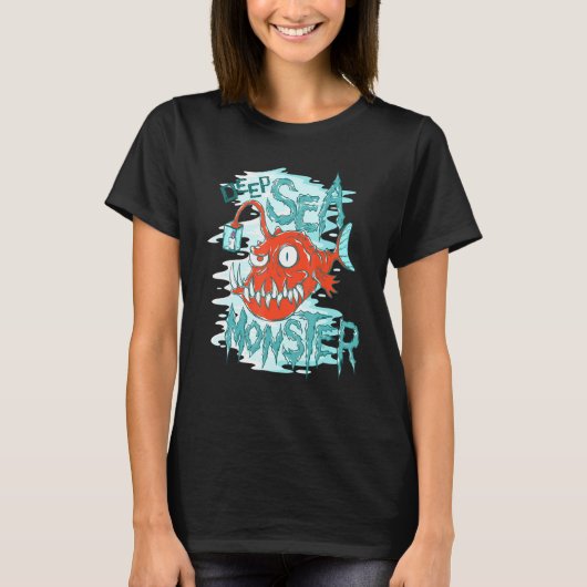 Deep Zee Monster Frogfish T-shirt (Voorkant)