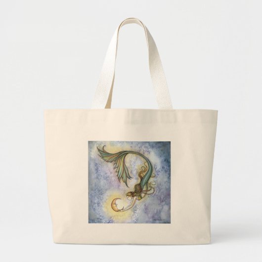 Deep Zee Moon Canvas tas (Voorkant)