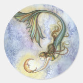Deep Zee Moon Sticker (Voorkant)