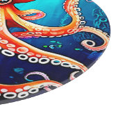 Deep Zee Octopus Glow Design Snijplank (Hoek)