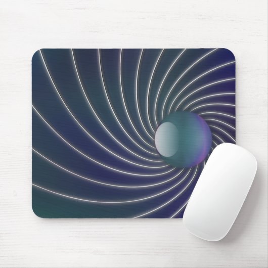 Deep Zee Spirals Mousepad Muismat (Met muis)