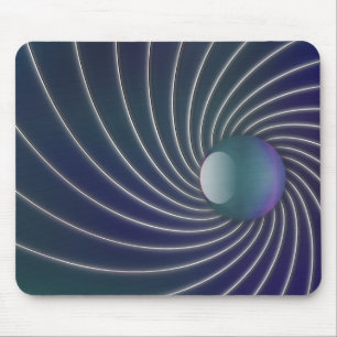 Deep Zee Spirals Mousepad Muismat