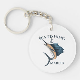 Deep Zee Vissen Marlin Sleutelhanger