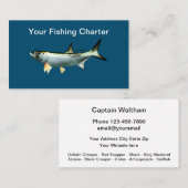 Deep Zee Vist Handvest Visitekaartje (Voorkant / Achterkant)