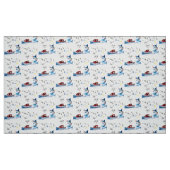 Deep Zee Vist verbinding Stof (Fat Quarter)
