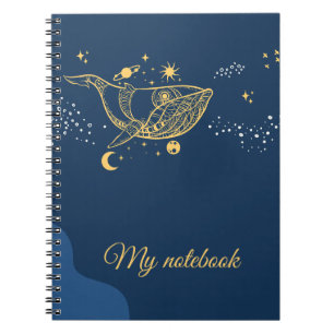 Deep Zee Whales Notitieboek – Ocean Depths Journal