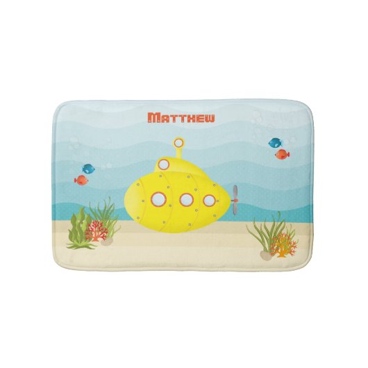 Deep Zee Yellow Submarine Badmat (Voorkant)