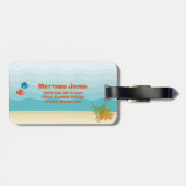 Deep Zee Yellow Submarine Bagagelabel (Achterkant horizontaal)