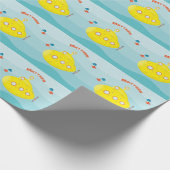 Deep Zee Yellow Submarine Cadeaupapier (Hoek)
