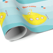 Deep Zee Yellow Submarine Cadeaupapier (Rol Hoek)