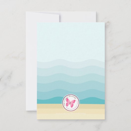 Deep Zee Yellow Submarine Kaart (Achterkant)