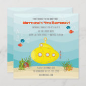 Deep Zee Yellow Submarine Kaart (Voorkant / Achterkant)