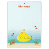 Deep Zee Yellow Submarine Klembord (Achterkant)