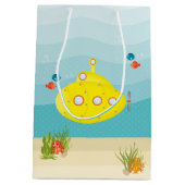 Deep Zee Yellow Submarine Medium Cadeauzakje (Achterkant)