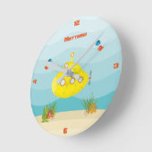 Deep Zee Yellow Submarine Ronde Klok (Hoek)