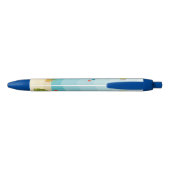 Deep Zee Yellow Submarine Zwarte Inkt Pen (Achterkant)