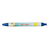 Deep Zee Yellow Submarine Zwarte Inkt Pen (Voorkant)