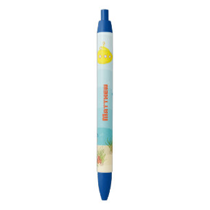 Deep Zee Yellow Submarine Zwarte Inkt Pen