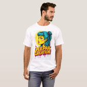 Deepak Creation T-shirt Ontwerp (Voorkant volledig)