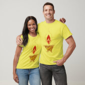 Deepak : Diwali Lamp T-shirt (Unisex)