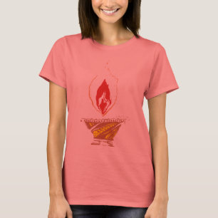 Deepak: Diwali Lamp T-shirt