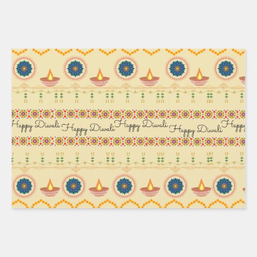Deepawali Special Inpakpapier Vel (Voorkant 2)