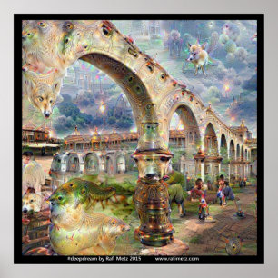 Deepdroom Mission Arcade Fantasy Poster