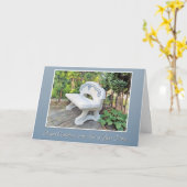 Deepest Condolences on the Loss of Your Father Kaart (Gele Bloem)