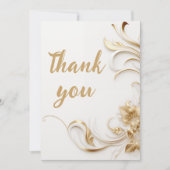 Deepest Dankbaarheid Dank u kaart (Voorkant)