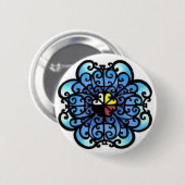 "Deepest Ocean" Pin Ronde Button 5,7 Cm (Voorkant /achterkant)