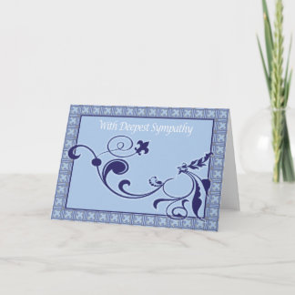 Deepest Sympathcard Kaart