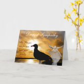 Deepest sympathie_ kaart (Gele Bloem)