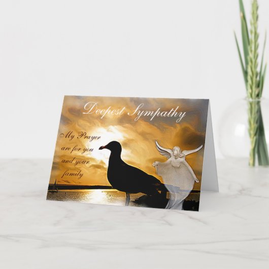 Deepest sympathie_ kaart (Voorkant)