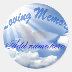 Deepest sympathie_ ronde sticker