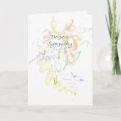 "Deepest" Sympathy Card Kaart (Voorkant)