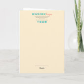 Deepest Sympathy – Multilingual Condolence Card Kaart (Achterkant)
