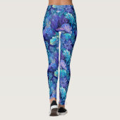 DeepSea Floral Fantasy All-Over Print Leggings (Achterkant)