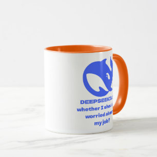 DEEPSEEK bewerkbare tekst op maat Mok