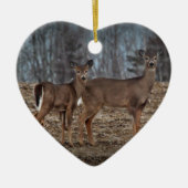 Deer_0337v Keramisch Ornament (Voorkant)