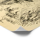 Deer (1849) poster (Hoek)