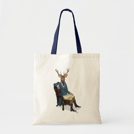Deer 3 volledig tote bag (Voorkant)