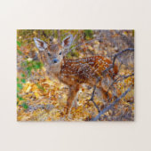 Deer aan Big Bend Texas. Legpuzzel (Horizontaal)