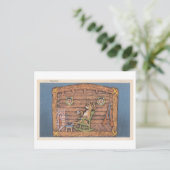 Deer als Hunter Funny Briefkaart (Staand voorkant)
