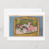 Deer als Hunter Funny  Briefkaart (Voorkant / Achterkant)