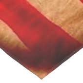 Deer American Flag Blanket, Tafelkleed (Gekanteld)