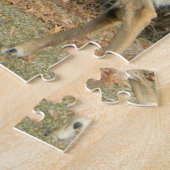 Deer and Cottage - Puzzle Legpuzzel (Zijkant)