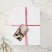 Deer and Frosty Hills Pack of Gift Labels Cadeaulabel (Met Touw)
