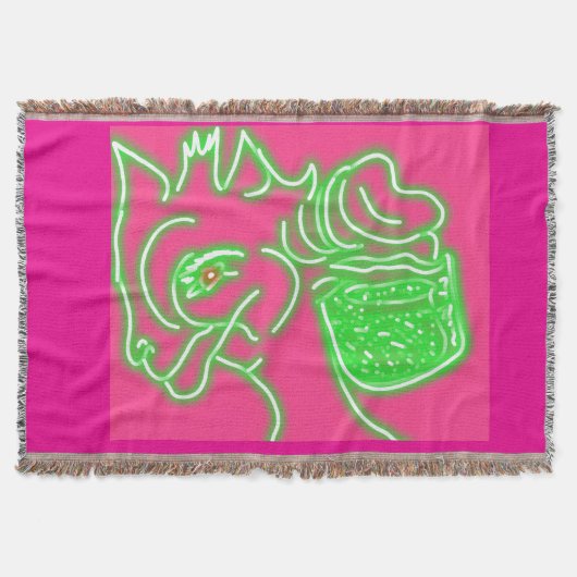  Deer and Its Pearl Magic Pouch Deken (Voorkant)